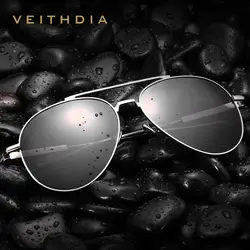 Бренд veithdia дизайнер Для мужчин; поляризованные линзы солнцезащитные очки Óculos Мужской солнцезащитные очки для Для мужчин Eyewears аксессуары
