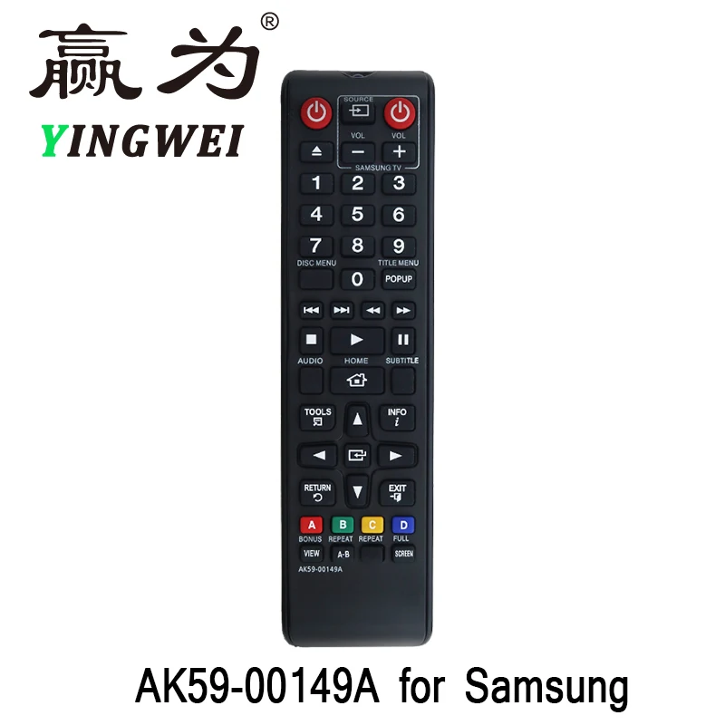 Универсальный пульт дистанционного управления для Samsung AK59 00149A 3D Smart TV DVD Control