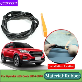 

Car-styling For Hyundai ix25 Creta 2014-2018 Anti-Noise Soundproof Dustproof Car Dashboard Windshield Sealing Strips Accessories