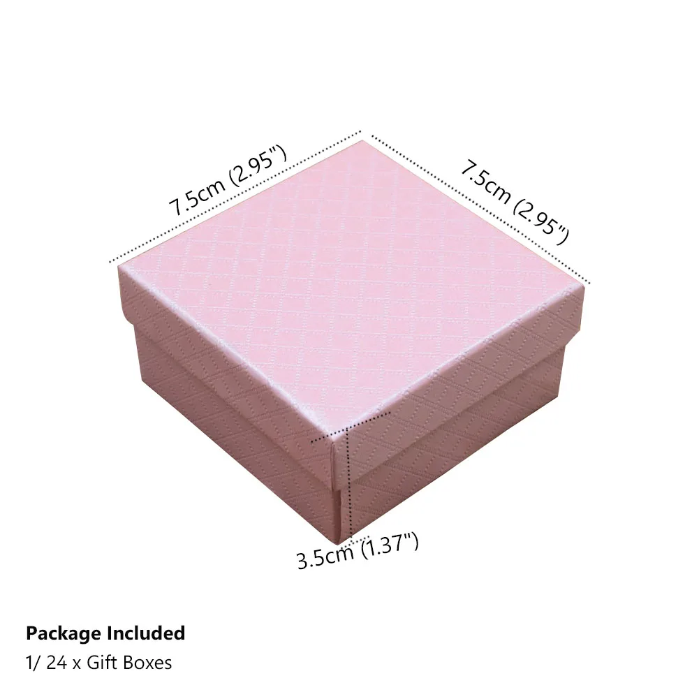 Wholesale Colorful Jewel Necklace Bangle Earring Package Case Small Present Gift Box Cake Cookie Wedding Packaging Boxes