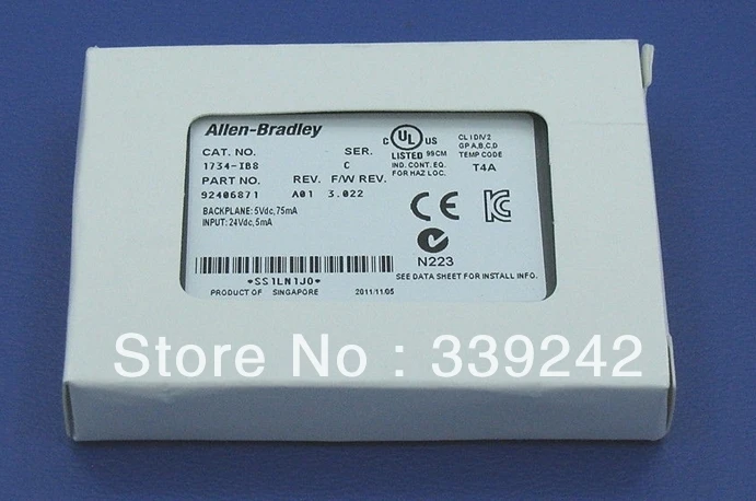 

1734-IB8 ORIGINAL 2 CHANNEL INPUT MODULE 1734-IB8