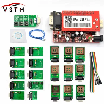 

2018 New arrival UPA USB Serial Programmer Full Set V1.3 Popular Eeprom Universal Chip Programmer auto ECU Tool