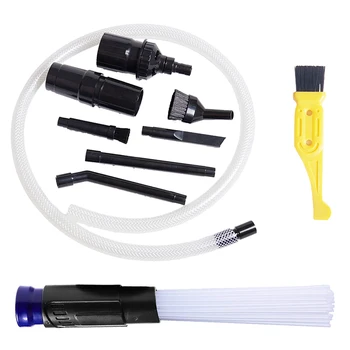 

Universal Vacuum Cleaner Attachment Dust Brush Dirt Remover Interface Tool for Air Vents Keyboard Drawers Plants 1 1/4 inch