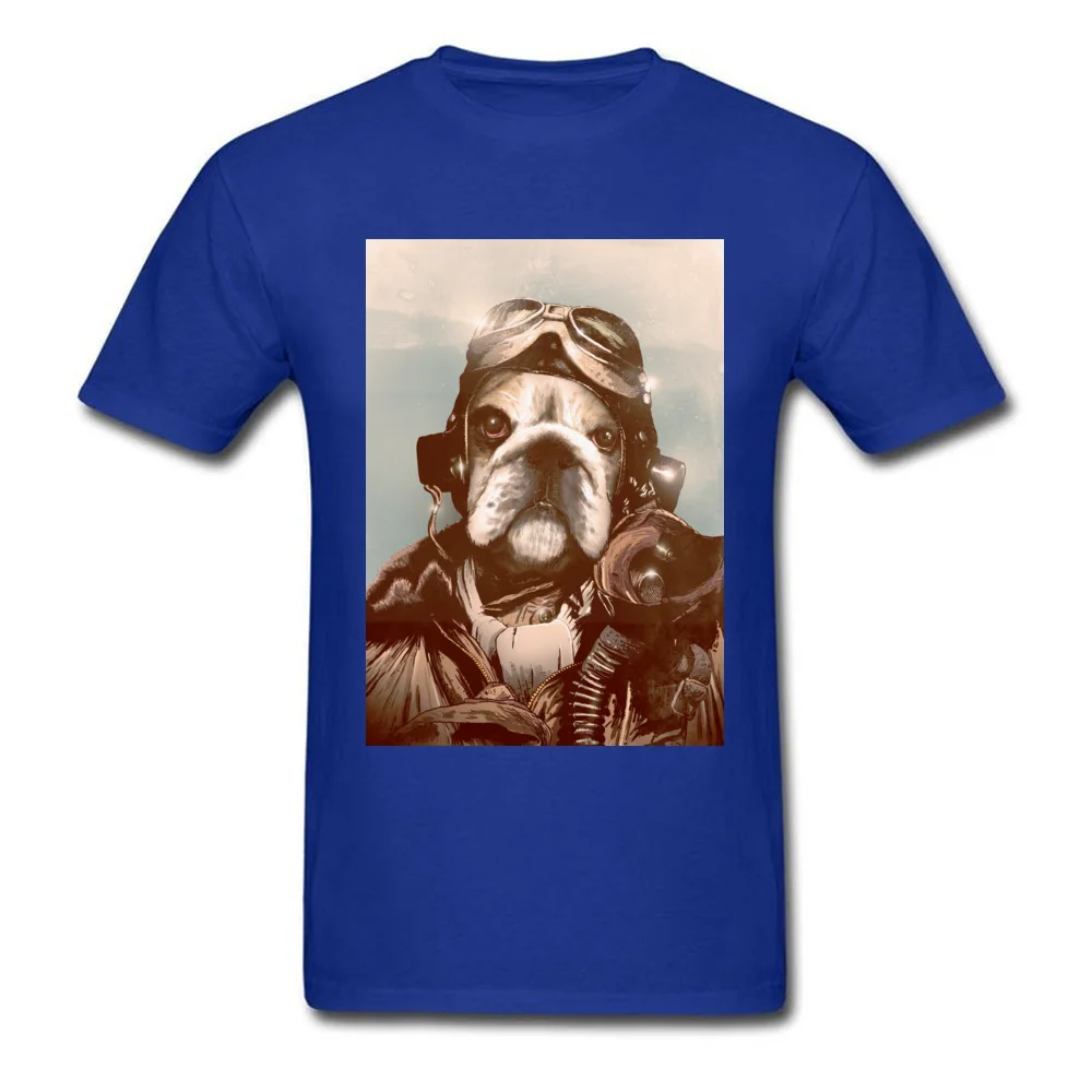 Dogfighting Dog Design T-Shirt for Men 100% Cotton Summer T Shirt Cool Tops Shirt Short Sleeve Hip Hop Crewneck Dogfighting Dog blue