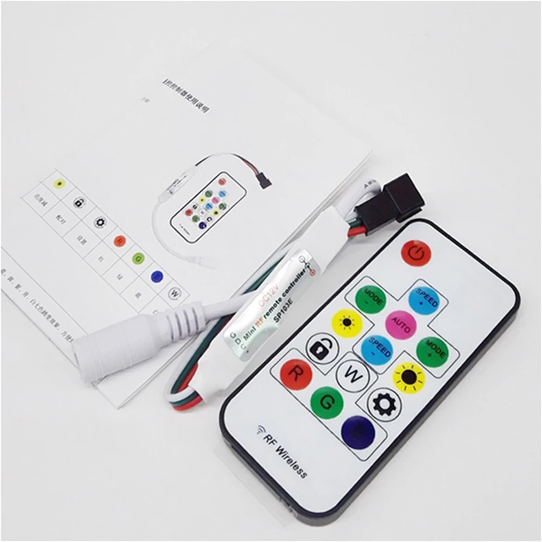 Горячая продажа 14 ключ DC 5 V 12 SP103E 14Key RGB Беспроводной дистанционная мини