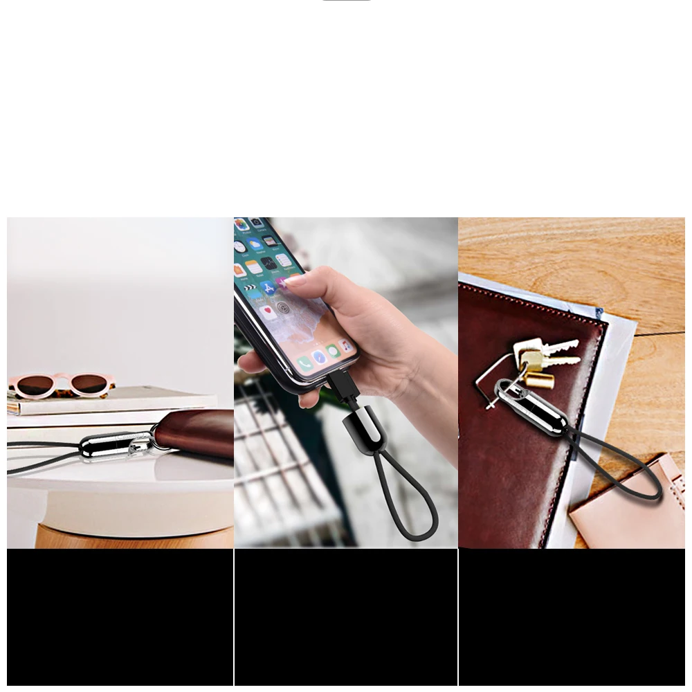 Oatsbasf для IPhone X XS Max кабель быстрой зарядки Iphone 7 8 plus USB зарядный шнур брелок
