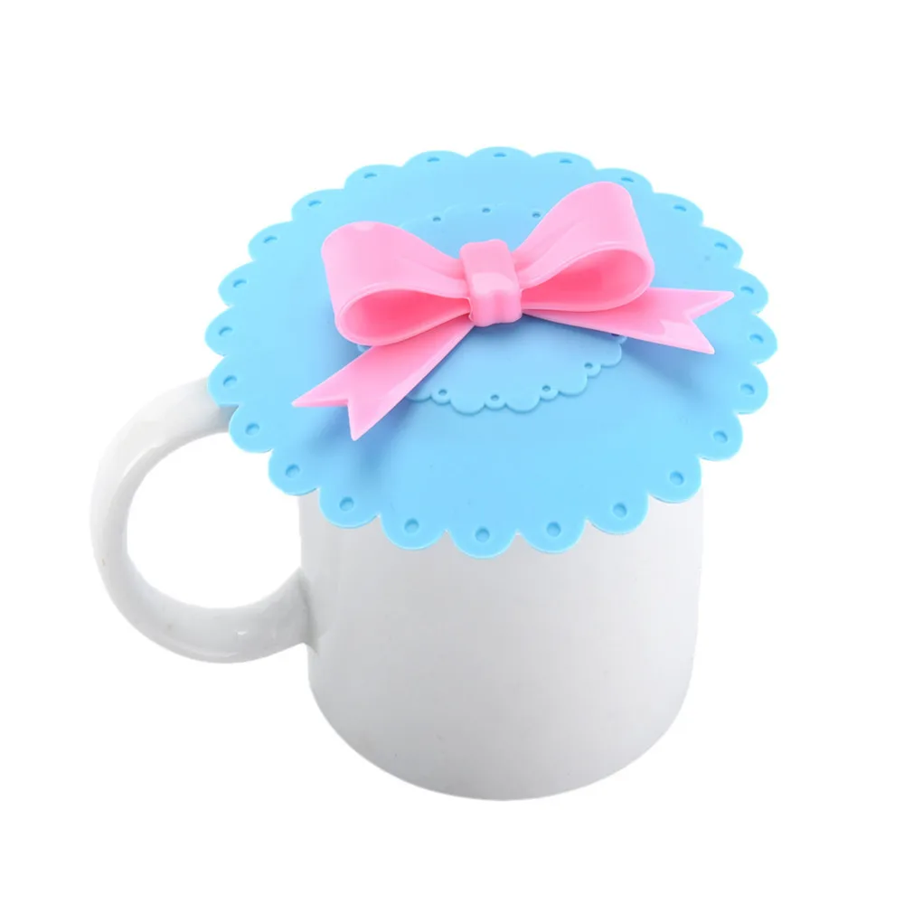 Cup Lids Silicone Cup Cover 8 Colors