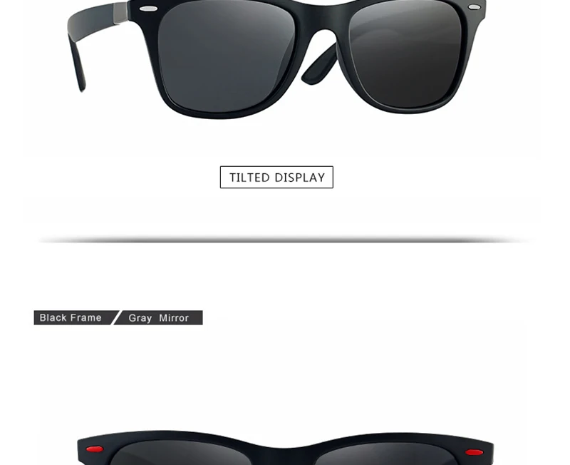 Psacss Новые квадратные поляризованные солнцезащитные очки мужские и женские высококачественные пластиковые оправы для очков винтажные классические брендовые дизайнерские солнцезащитные очки