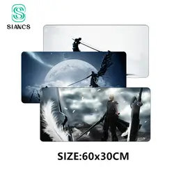 SIANCS Final Fantasy VII коврик для мыши Большой 60X30 см XL коврик для мыши игровой геймер игровой коврик для мыши Клавиатура коврик для рабочего стола