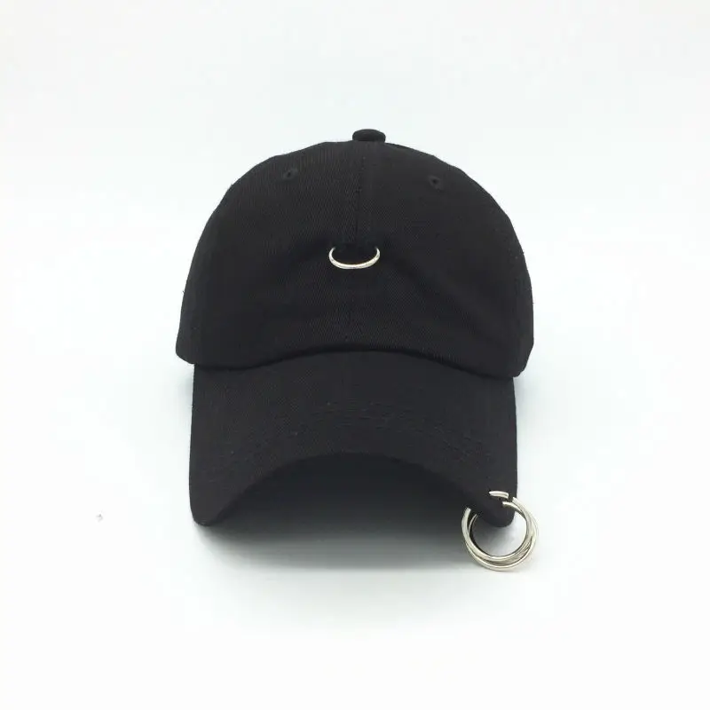 Горячая JIMIN SUGA V Мода K POP железное кольцо шляпы Регулируемый Бейсбол cap100% хлопок