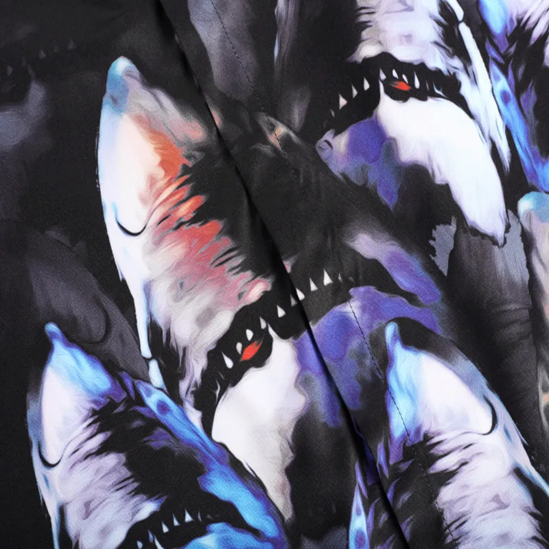 2019 New Mens Shirt Summer Mens Shirt Carmisa Hawaiian Crystal Shirts Random Slim Short Sleeved Shirt 5