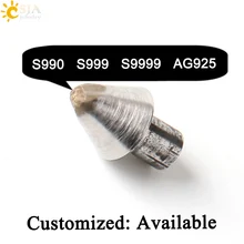 Csja серебряные ювелирные изделия S990 S999 S9999 AG925 штамп инструмент Металлическая стальная формочка женское мужское кольцо браслет печать марка для изготовления ювелирных изделий E541