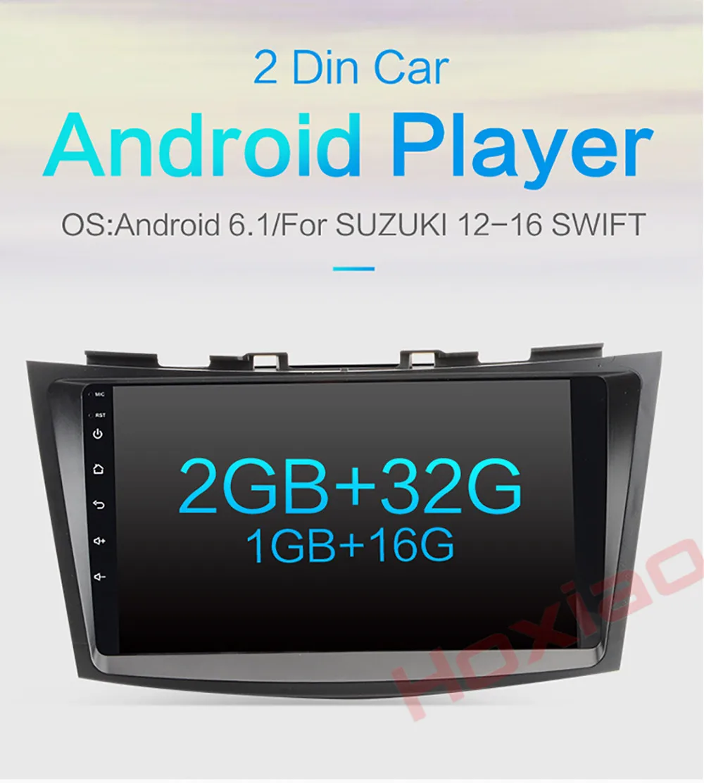 Автомобильный Android dvd-плеер для SUZUKI SWIFT 2011- 9 дюймов gps навигация wifi Can-Bus BT RDS 2 din Радио мультимедийный плеер