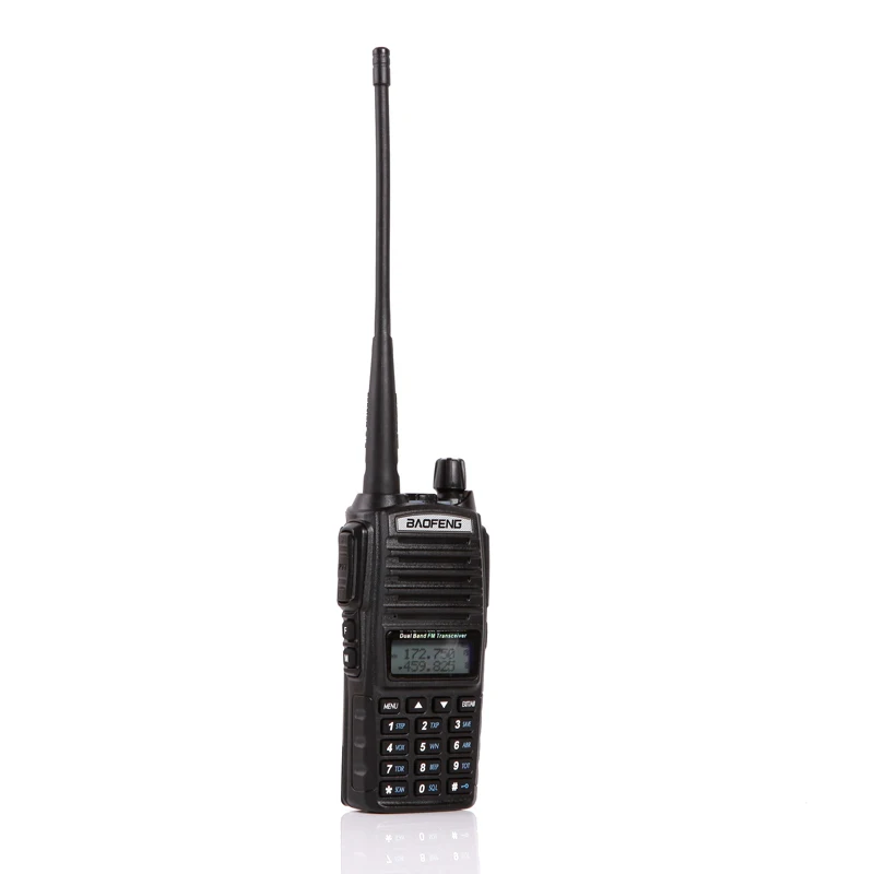 Baofeng UV-82 портативная рация двухполосная рация VHF и UHF 136-174 МГц и 400-520 МГц с кнопкой двойной PTT двухстороннее радио дизайн радиостанция