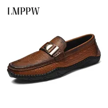 Genuine Leather Men Loafers Slip on Fashion Men Dress Shoes Handmade Luxurious Flats Men's Classic Loafers Banquet Prom Shoes Genuine Leather Men Loafers Slip on Fashion Men Dress Shoes Handmade Luxurious Flats Men's Classic Loafers Banquet Prom Shoes