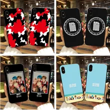 NCT 127 Kpop Boy group Мягкий силиконовый чехол для телефона iPhone X XR XS MAX 8 7 6 6S PLUS 5S KPOP K.A.R.D MONSTA X NCT 127 чехол