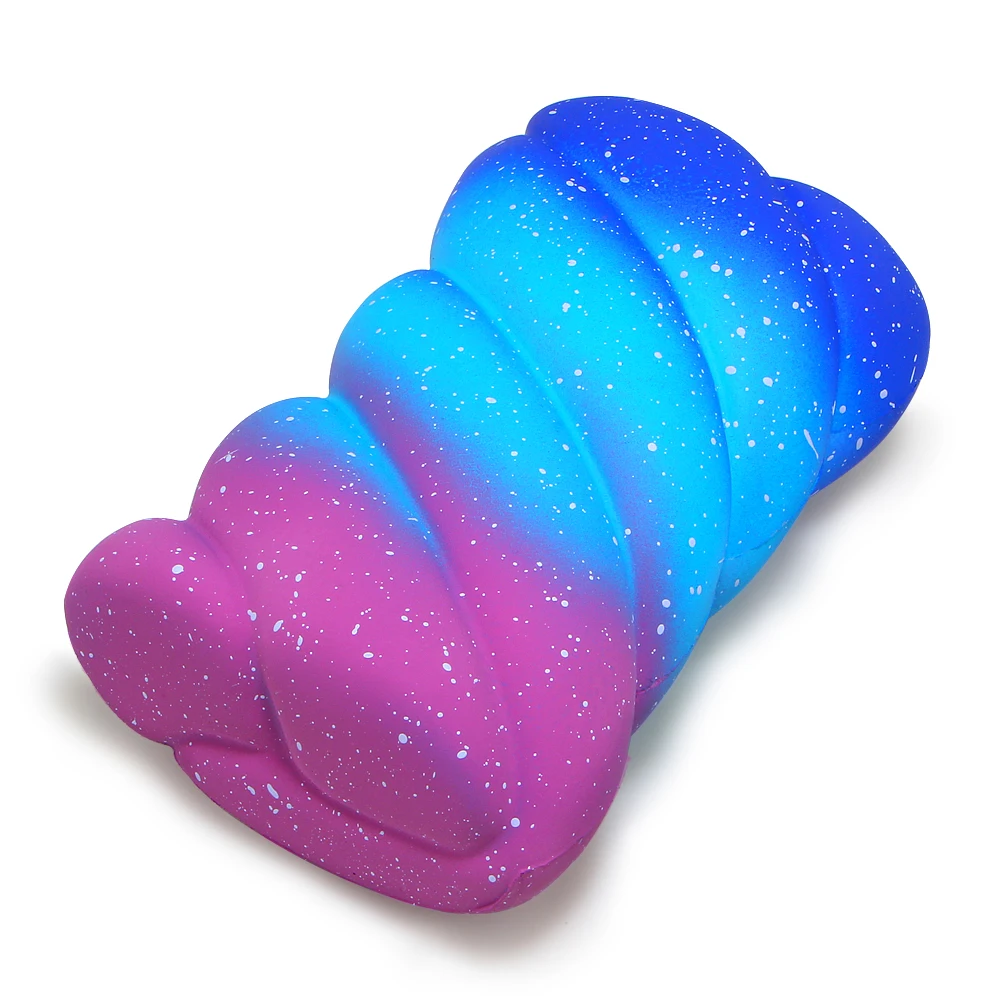 

WOTT Jumbo Squishy Galaxy Marshmallow Super Slow Rising Cream Scented Original Package Squeeze Toy