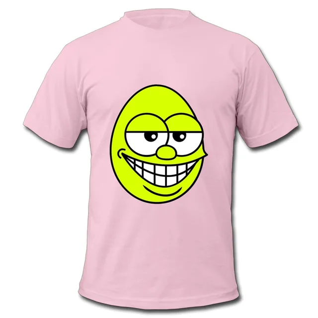 o neck tee shirt man smileeg 3c cool texts t for men-in t-shirts