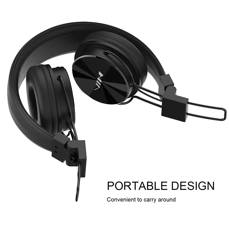 Беспроводные стереонаушники NIA X3 Bluetooth наушники с микрофоном поддержка TF карты FM