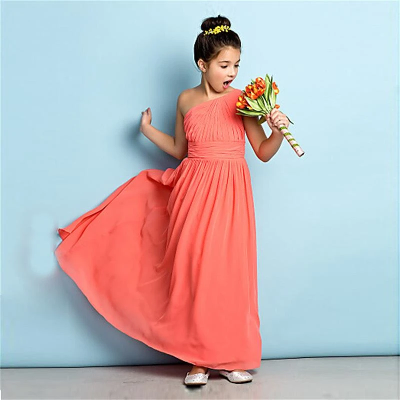 coral junior dresses