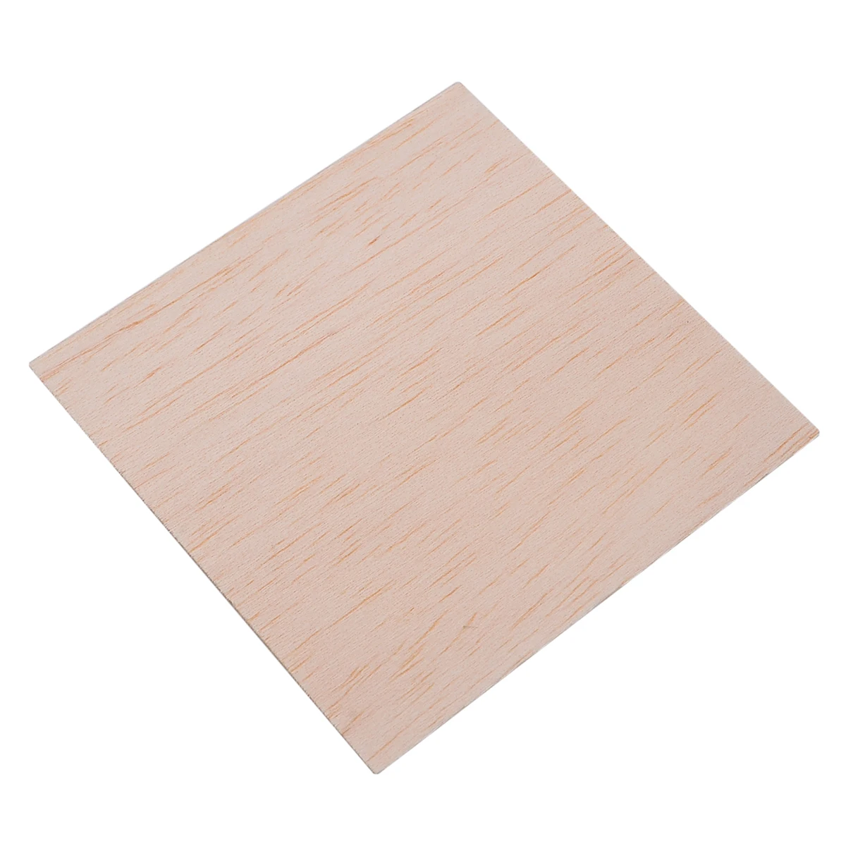 20 Piece Balsa Wood Sheets Spliced Wooden Plate Model Board for DIY Making House Ship Aircraft Model 10x10x0.1cm