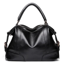 Роскошная сумка из натуральной кожи женские сумки-мессенджеры брендовая Большая вместительная сумка из натуральной кожи женская сумка через плечо новая