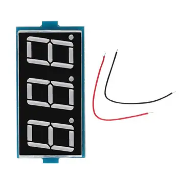 

2PCS 0.56Inch Two Cable Three Display Digit LED Digital Voltmeter DC 5V-90V 2019