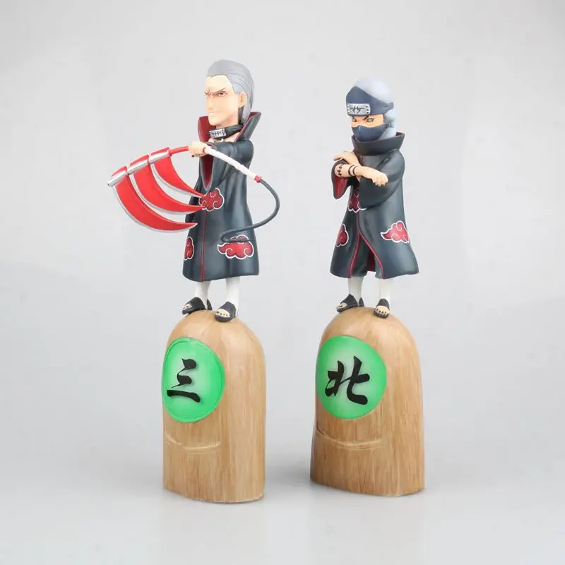 Аниме 23 24 см Наруто ГК Косплей костюм Akatsuki Hidan Kakuzu Deidara Tobi фигурка игрушка модель
