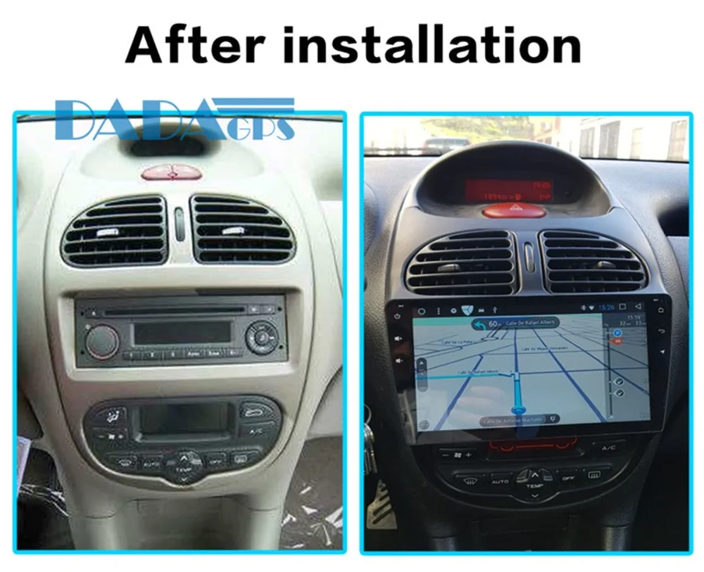 Excellent Newest Android 9.0 4G RAM Radio Car Stereo GPS Navi no CD DVD Player for Peugeot 206 2000-2016 Vehicle Headunit Multimedia Audio 1 Excellent Newest Android 9.0 4G RAM Radio Car Stereo GPS Navi no CD DVD Player for Peugeot 206 2000-2016 Vehicle Headunit Multimedia Audio 1