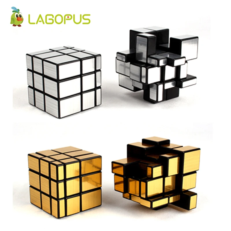 Lagopus ослабитель Cube 3X3 ультра-smooth профессиональной Скорость волшебное зеркало Головоломка Куб Скорость игрушки для детей