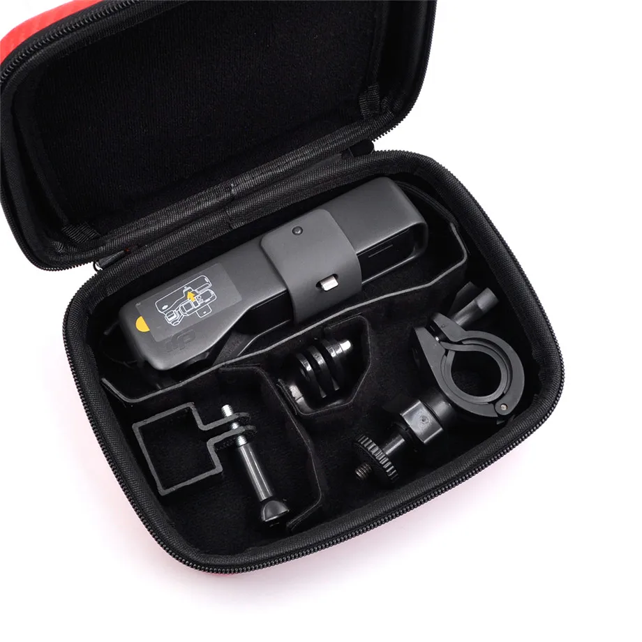 PU Carbon Grain Storage Bag For DJI OSMO Pocket Portable Travel Carry Case Cover For OSMO Pocket Accessories Protective Handbag-33