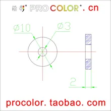 Заводские Прямые продажи индивидуальные термостойкие хорошие силиконовые плоские прокладки уплотнения OD 10 мм* полый разъем внутреннее отверстие 3 мм толщиной 2 мм