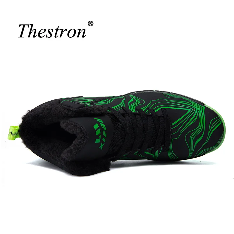 Couples Basketball Shoes Black High Top Sneakers for Men Winter with Fur Training Shoes Woman Cushioning Anti-slip Shoes Gym Couples Basketball Shoes Black High Top Sneakers for Men Winter with Fur Training Shoes Woman Cushioning Anti-slip Shoes Gym