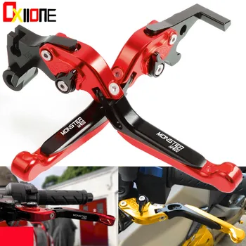 

CNC Motorcycle Adjustable Brake Folding Extendable Clutch Levers Set For Ducati MONSTER M400 M 400 1999-2003 6 Colors With logo