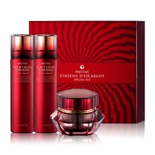 Его кожа престиж женьшень Descargot специальный набор тоник 140 мл лосьон 140 мл крем 60 мл