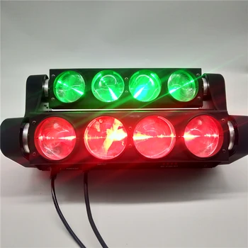 

LED Beam Spider 8x12w 4in1RGBW Moving Head Light LED Stage Light Suitable for Party DJ Disco Wedding Decoration Stage Light