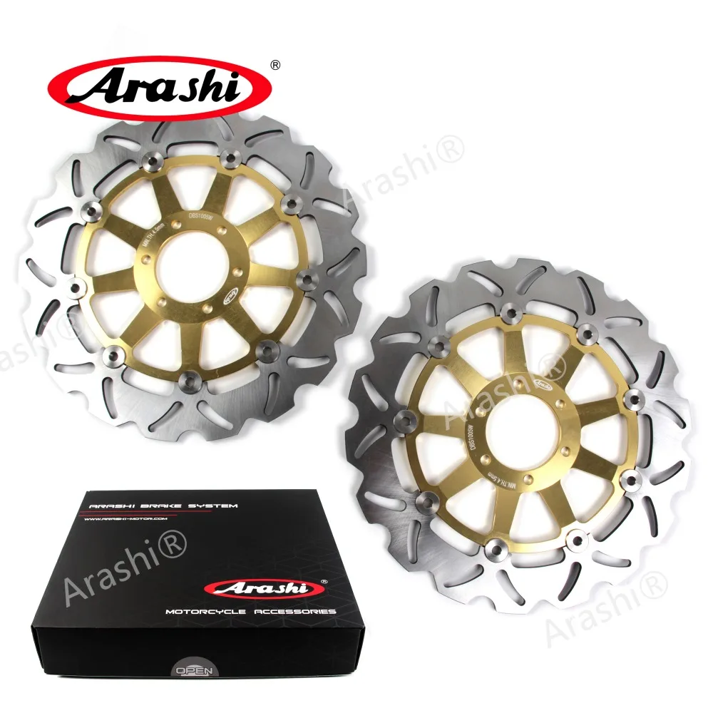 

Arashi 1 Pair For YAMAYA FJ 1200 1988-1993 CNC Front Brake Disc Brake Rotors FJ1200 1988 1989 1990 1991 1992 1993 FZR600 FZS TZ
