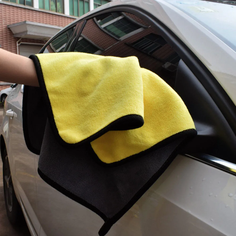 

Super Absorbent Auto Care Wash Tools Car Wash Microfiber Towel Cleaning Drying Cloth Detailing Towels 30*30/ 30*60/ 30*40cm #Y1