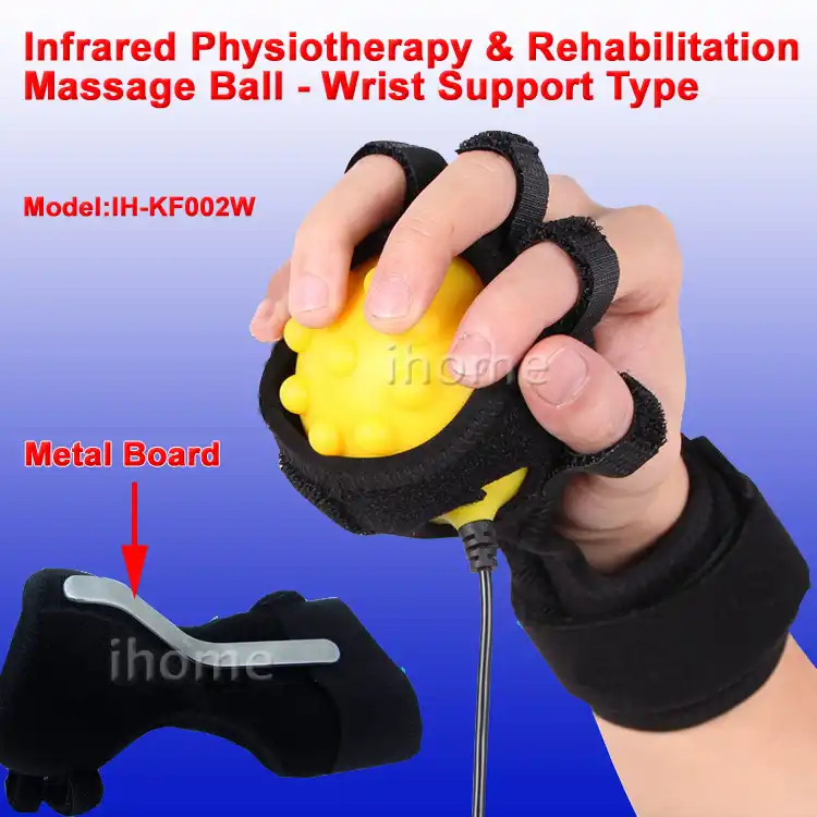 Infrared Hot Compress Hand Massager Ball Massage Hand and Fingers