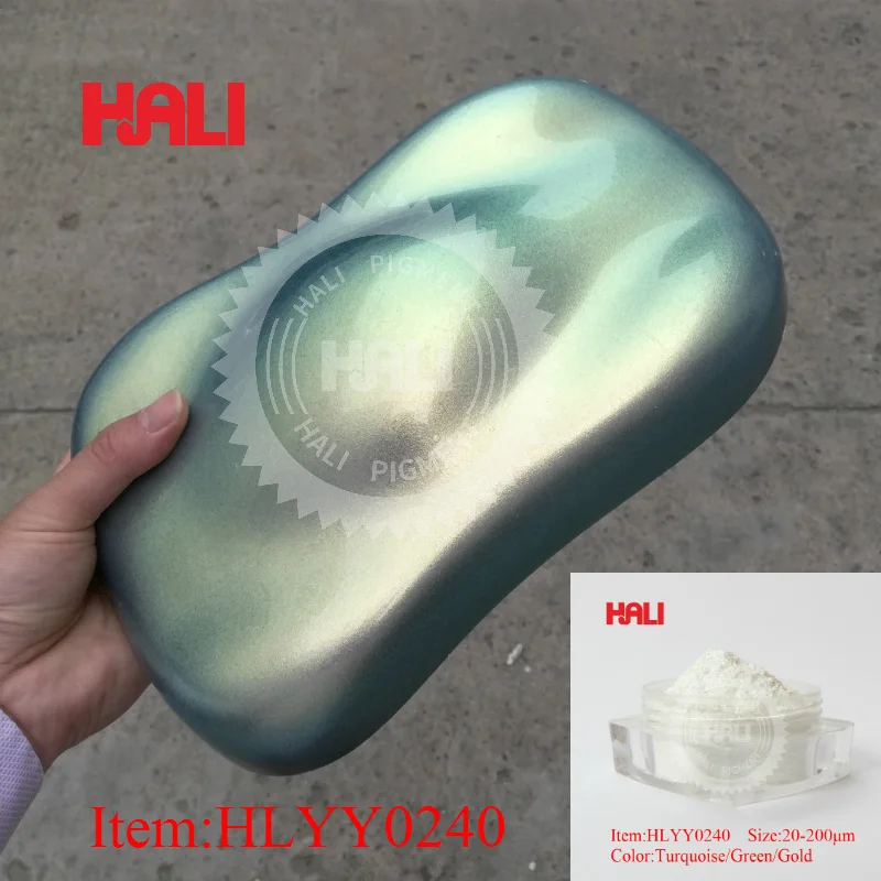 Хамелеон пигмент, тип HLYY0229, Сделай Сам гвоздь, автомобильный, краска, косметика, кожа, чернила, пластик, керамика, 10 г в упаковке - Цвет: HLYY0240