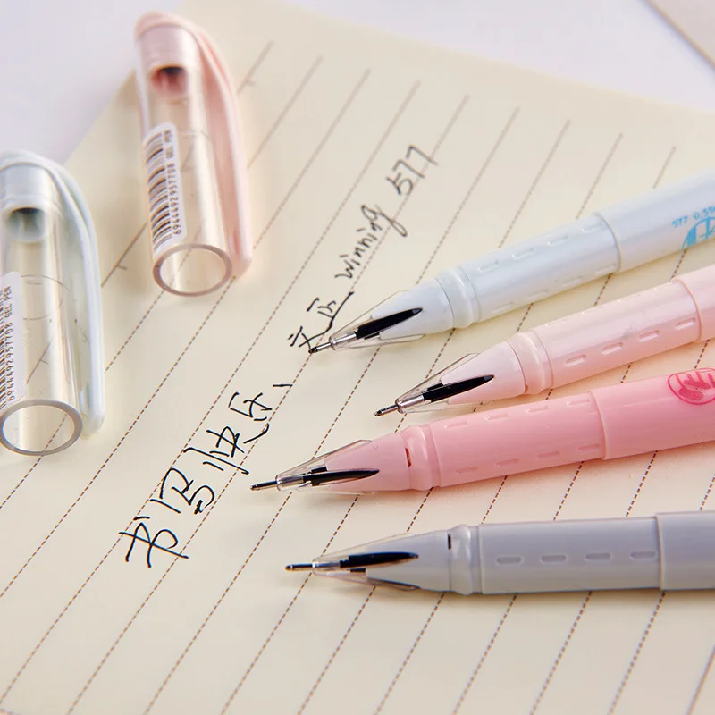

4Pcs/set 0.5mm Novelty Rocket Pens Gel Pen Cute Stationery Black Student School Office Writing Supplies Ballpoint Pens Wholesale