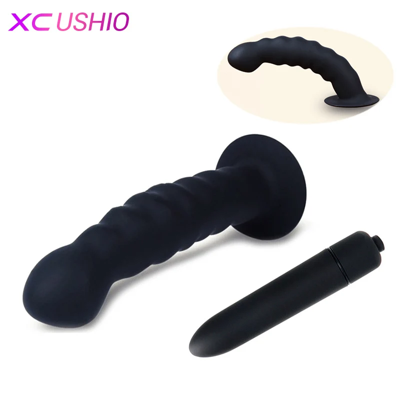 Bullet Vibrator Smooth Anal Plug Vagina font b Dildo b font Butt Plug Anal Vibrator Sex