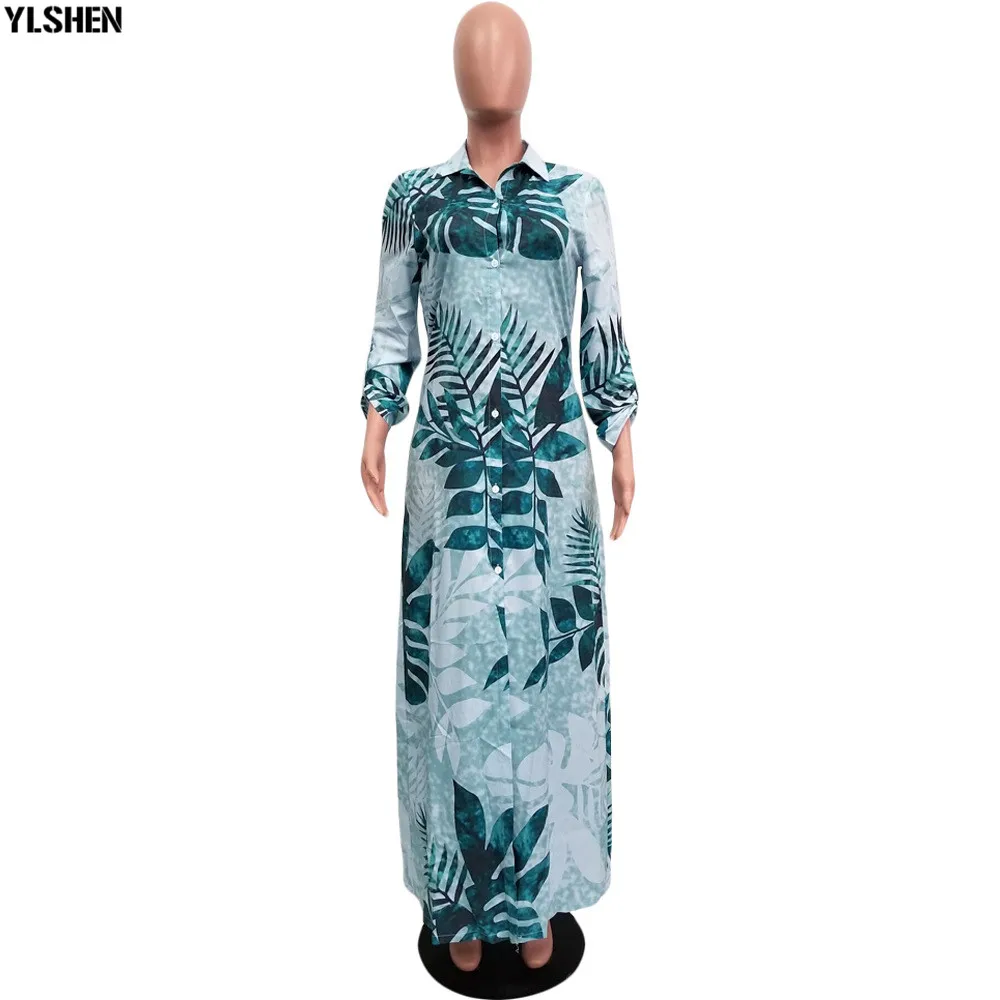 African Dresses For Women African Clothes Africa Dress Print Dashiki Ladies Clothing Ankara Plus Size Africa Women Dress 02