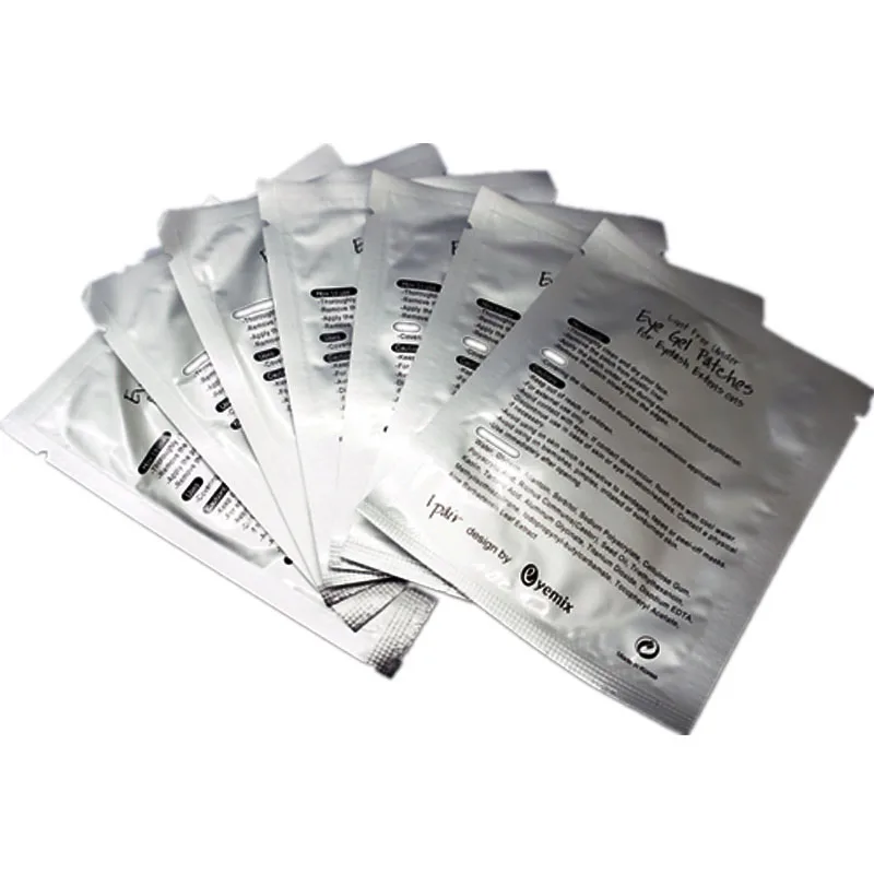 Самые тонкие шелковые подушечки для глаз 200 пар под глаза Свободные|lint free eye pads|eye