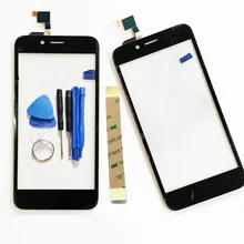 2 Couleur Écran Tactile Digitizer Pour ZTE Lame L4 Tactile Panneau En Verre pour ZTE Blade L4 A460 L4 Pro Écran Tactile Capteur Avec du Ruban Adhésif