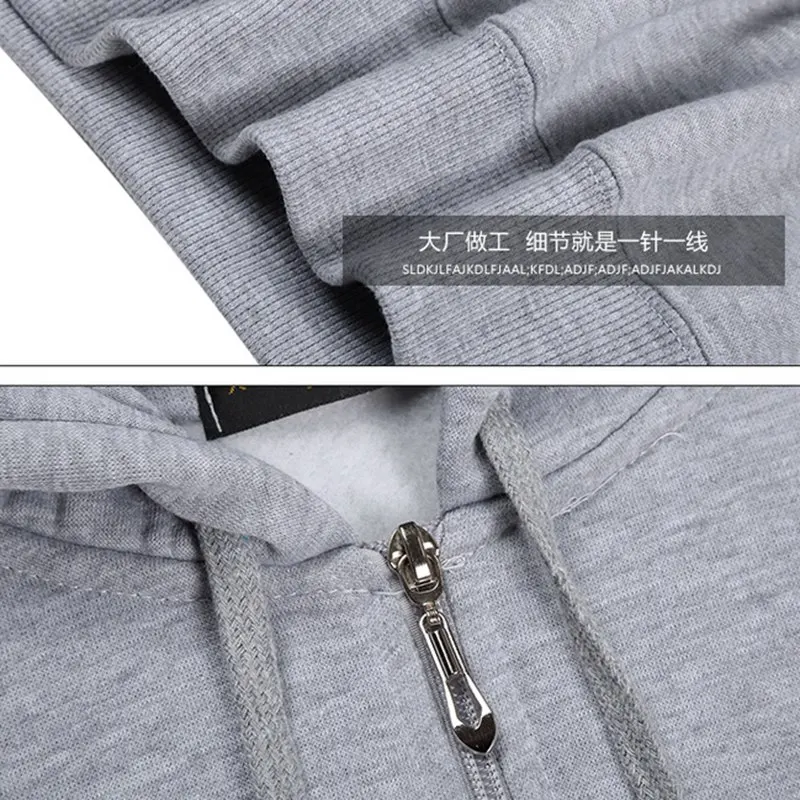 الرجال هوديس قمصان سويت شيرت بقلنسوة 8XL الأسود زائد كبيرة حجم كبير 5XL 7XL سحب أكثر من معطف الخريف الشتاء سستة الصوف ملابس رياضية الرجال 48