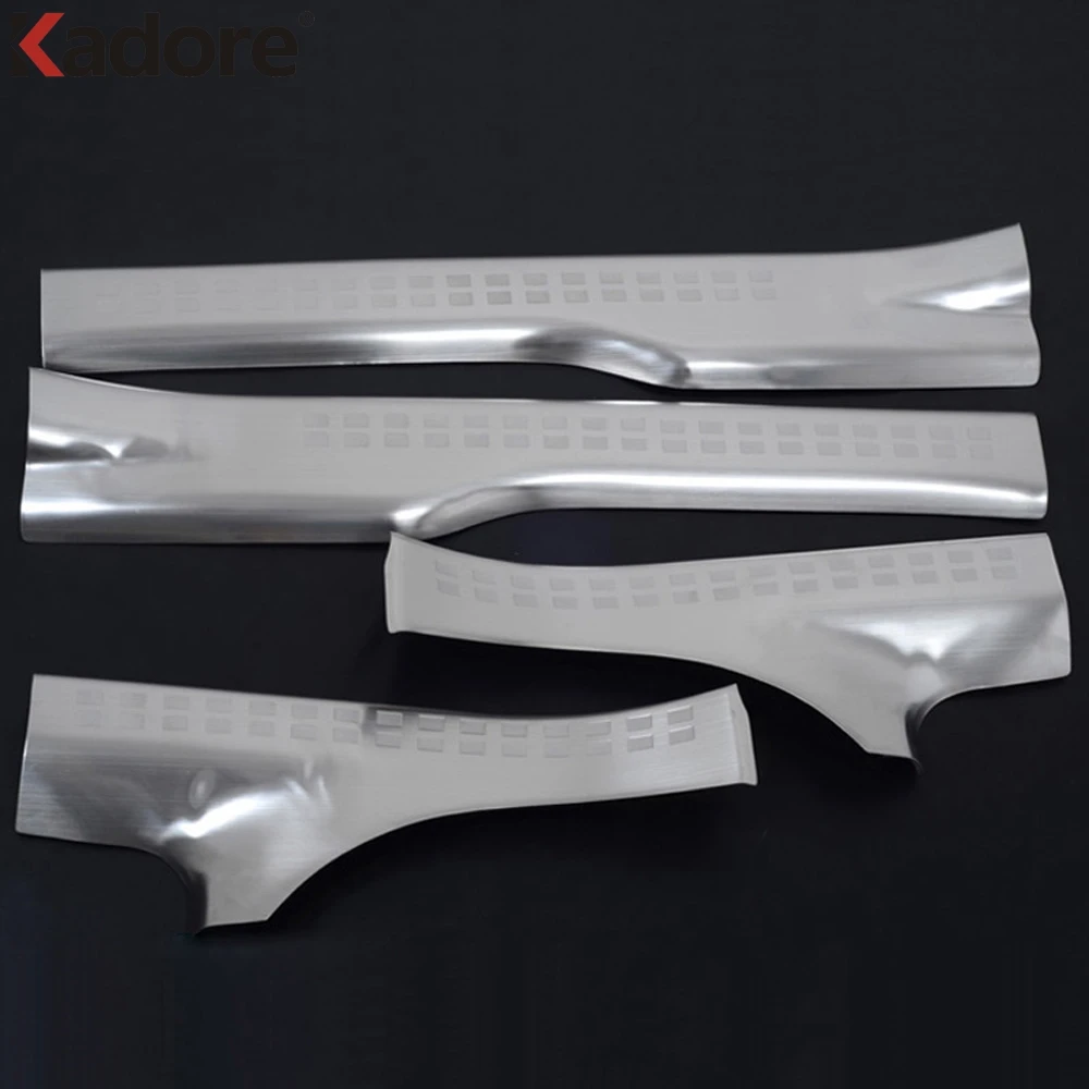 

For Mitsubish ASX Outlander Sport RVR 2010 2011 2012 2013 2014 Stainless Steel Inner Door Sill Scuff Plate Threshold