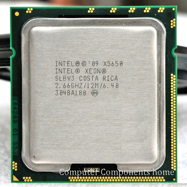 INTEL xeon X5650 INTEL X5650 CPU SLBV3 Processor 2.66GHz/ LGA 1366 ...