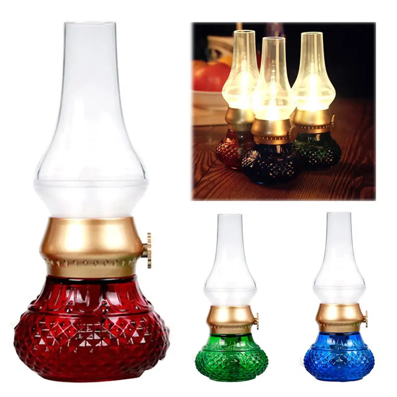 

Safe Energy-saving and Eye-caring Table Control Lamp LED USB Charging Induction Kerosene Lamp Small Night Light WWO66