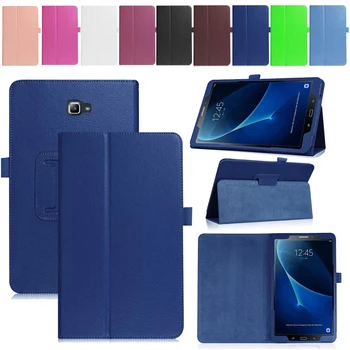 

Tablet Case For Samsung Galaxy Tab A6 10.1 2016 SM-T580 SM-T585 Cover PU leather Flip Stand Tab A 10.1" 2016 Protective Shell